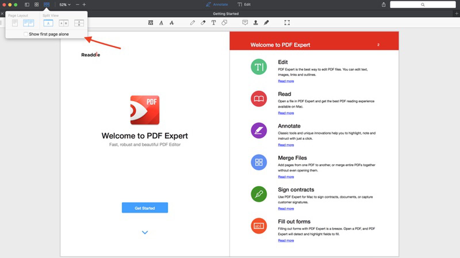 pdfexperttoolbarReaddle PDF Expert macOS破解版永久激活版本下载
