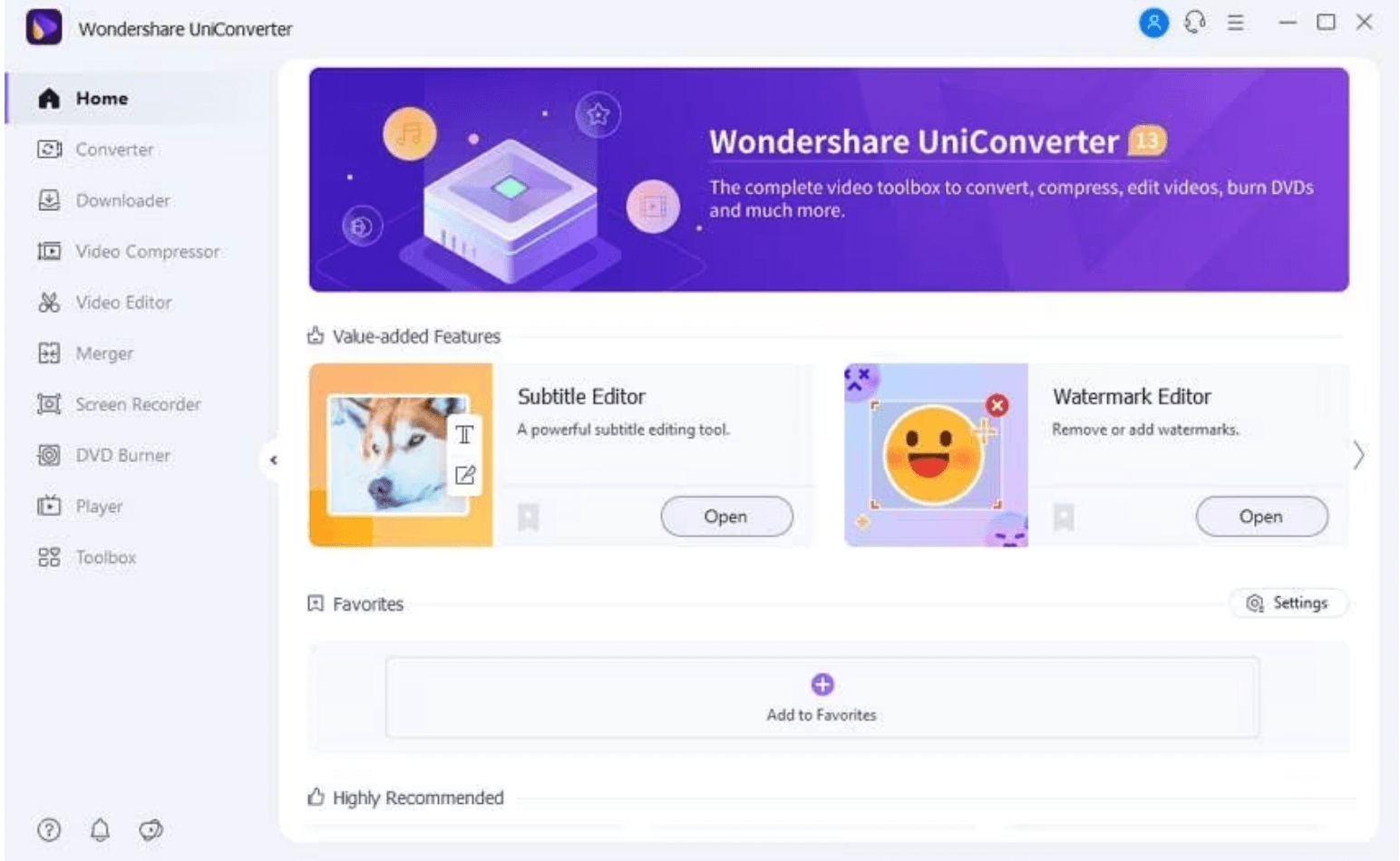 Wondershare UniConverter 下载